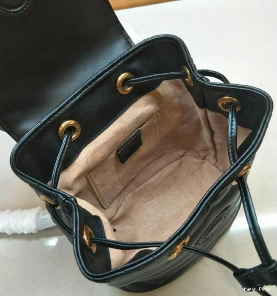 Hyper Peter Gucci 528129 matelassé Marmont GG backpack 0811